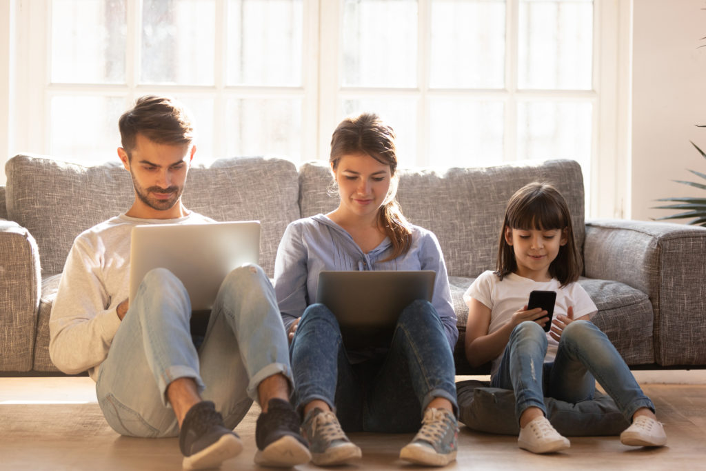 When is the internet the busiest?